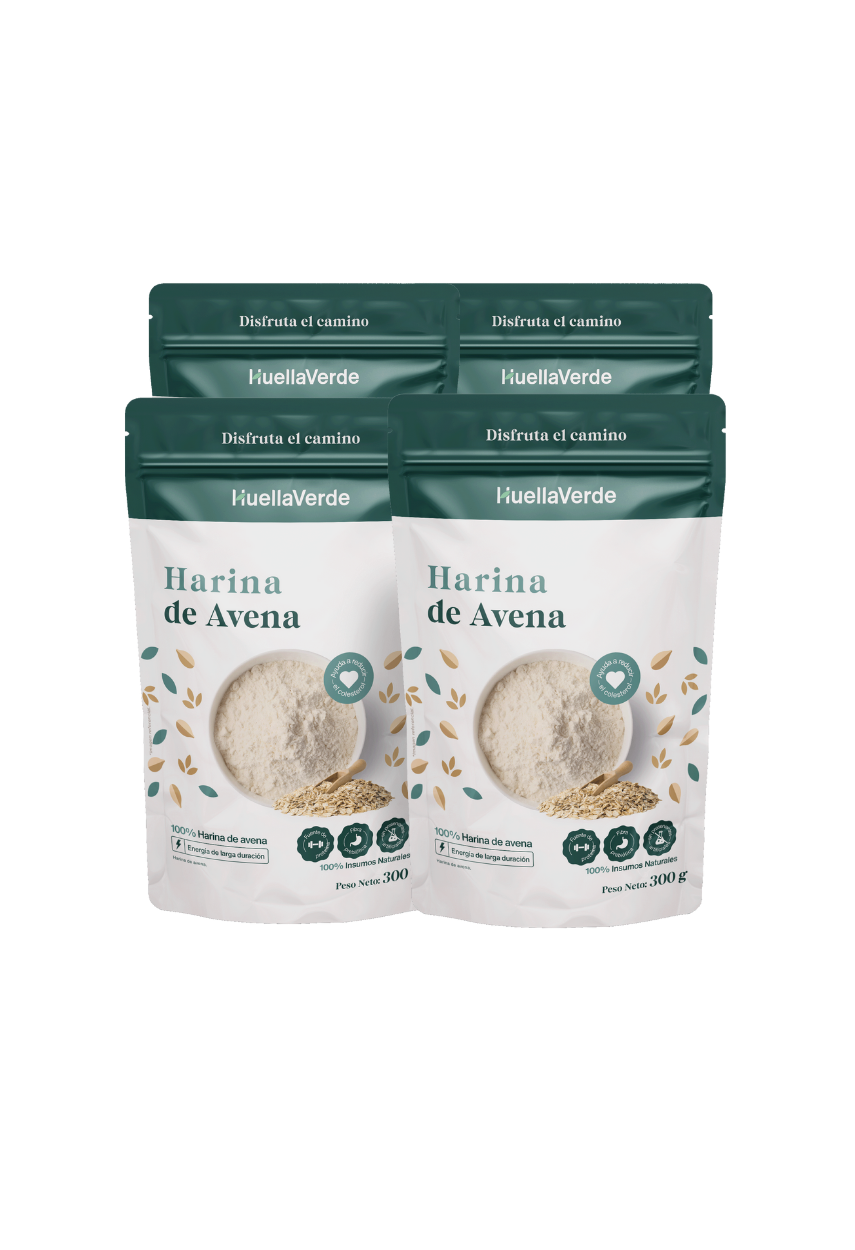 Super pack harinas de avena: 4 de 300 gr