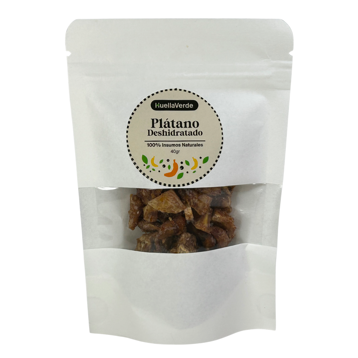 TriPack: Plátano Deshidratado 40gr (3und)
