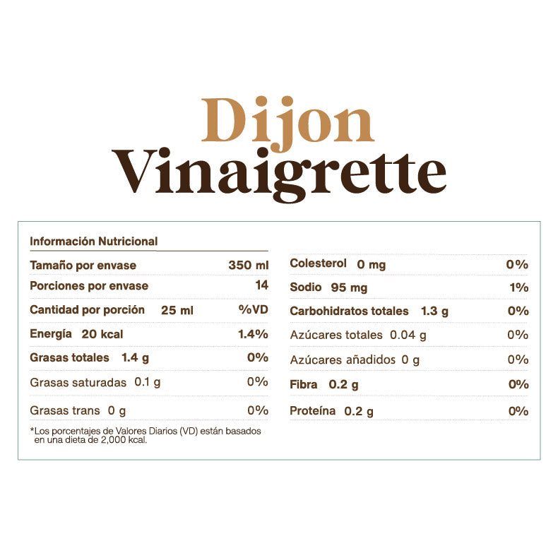 Salsa Dijon Vinaigrette 350 ml
