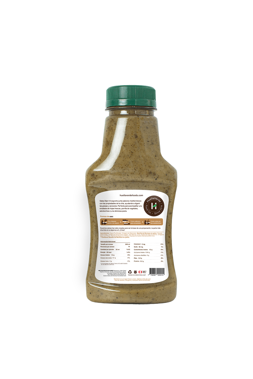 Salsa Dijon Vinaigrette 350 ml