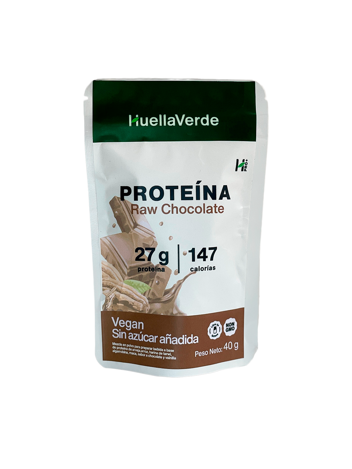 Proteína Raw Chocolate 40gr