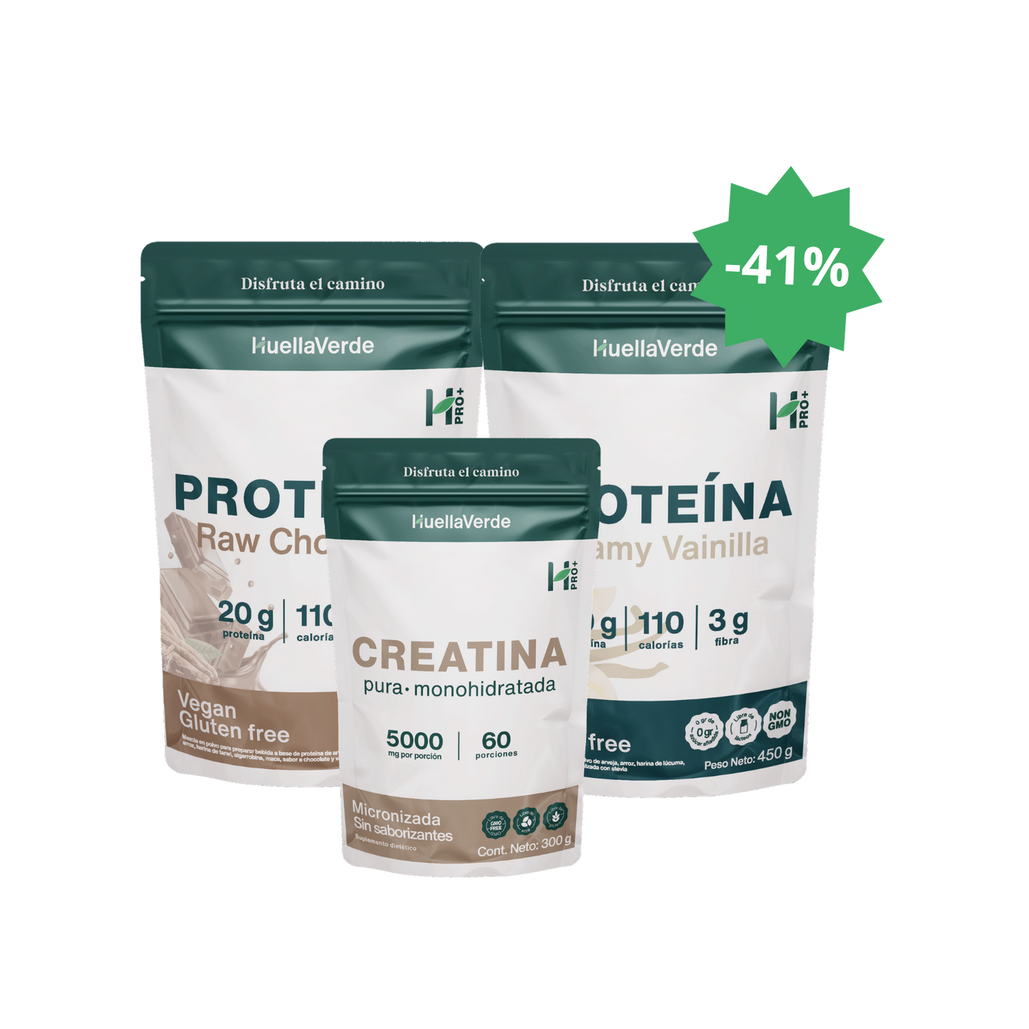 Pack 2 Proteínas + Creatina