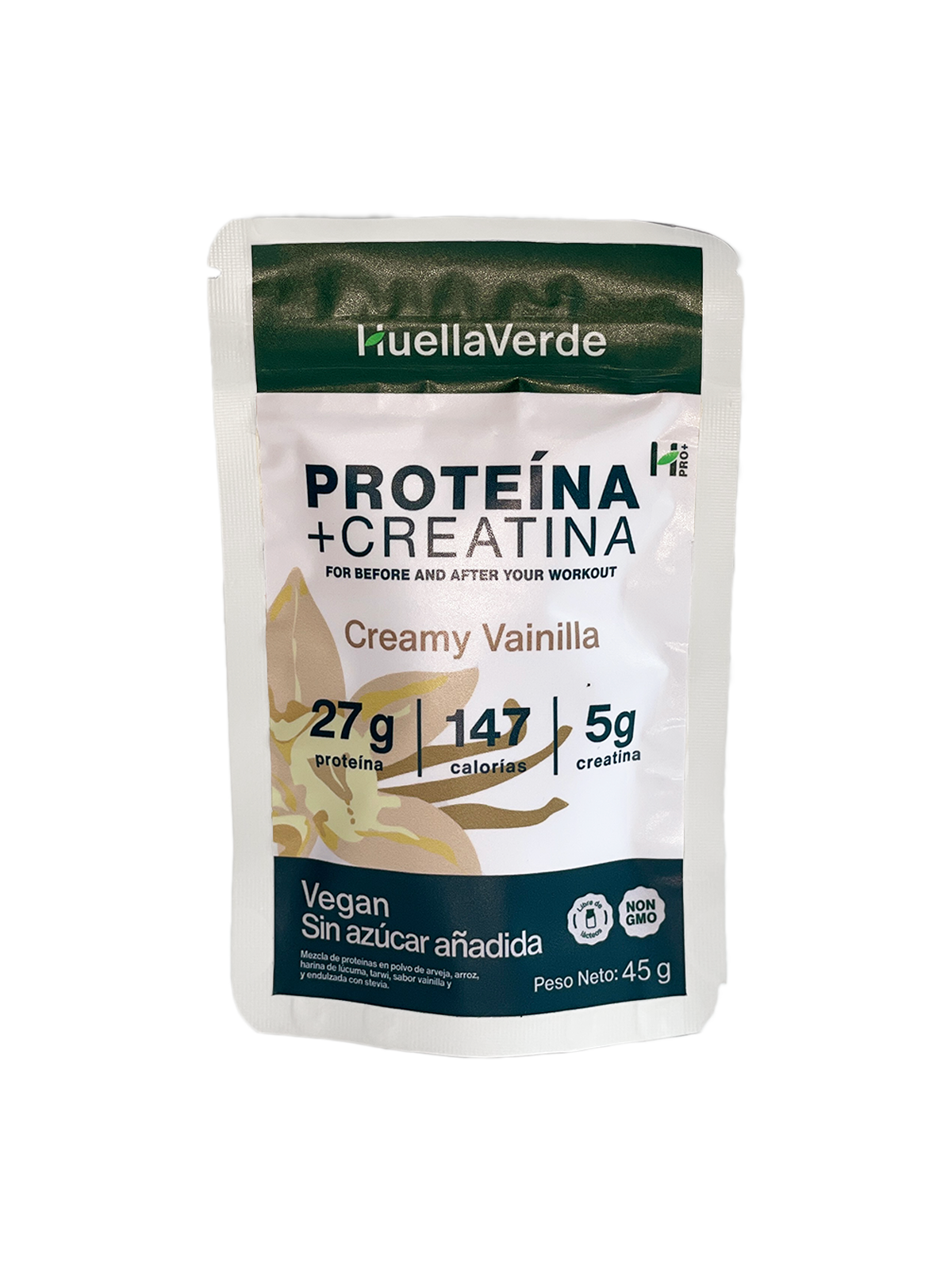 Proteína Creamy Vainila + Creatina 45 gr