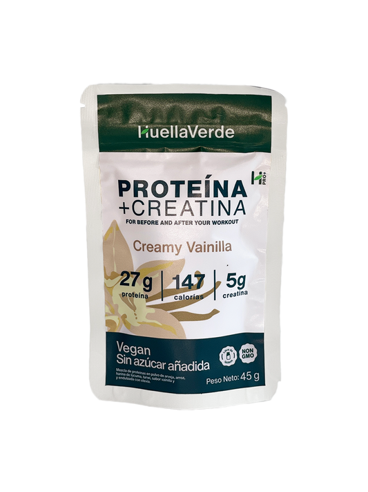 Proteína Creamy Vainila  + Creatina 45 gr