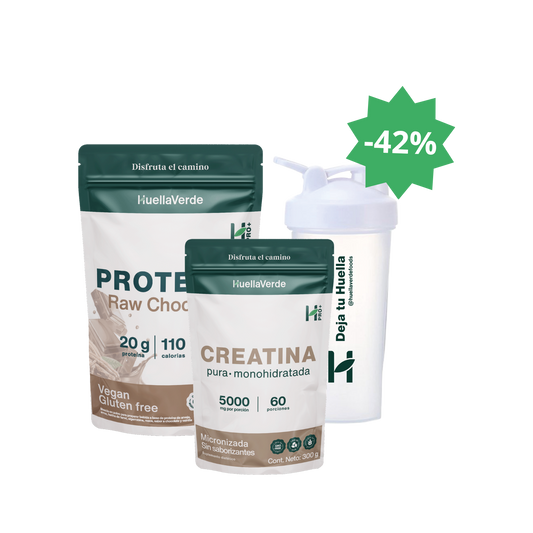 Pack 1 Proteína + 1 Creatina + 1 Shaker