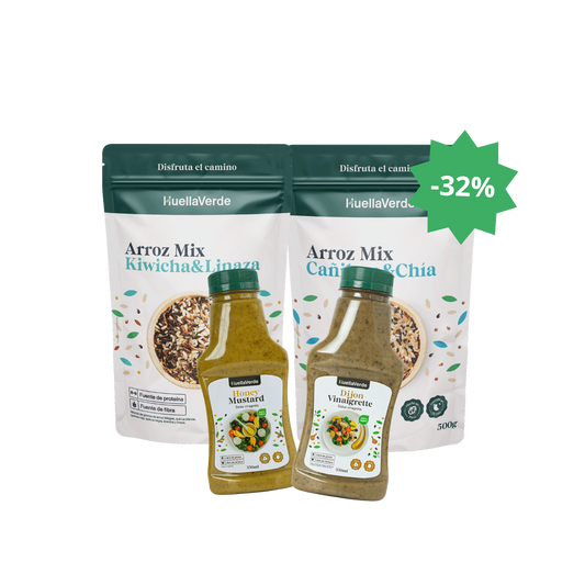 Pack Sabor: 02 arroces + 02 salsas