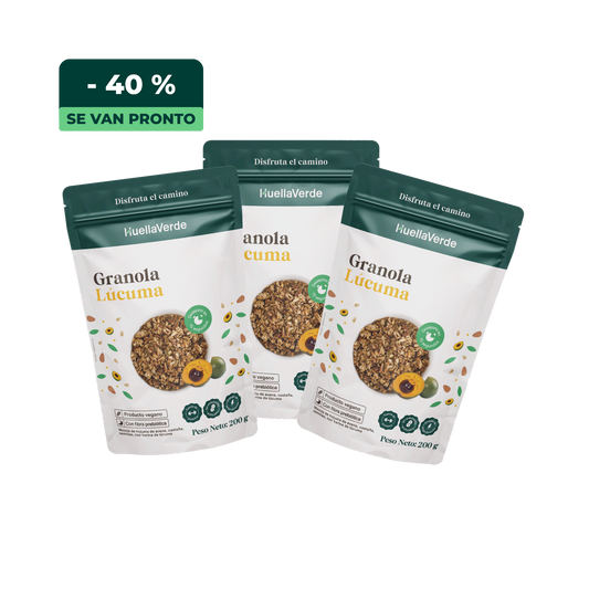Tripack Granola de Lúcuma 200 gr - Vto Noviembre