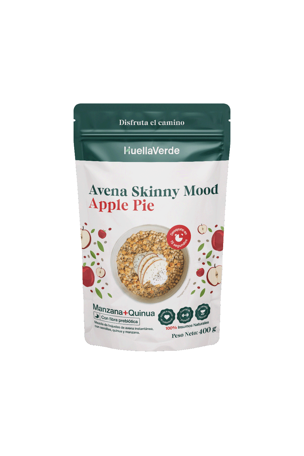 Avena Skinny Mood Apple Pie 400gr