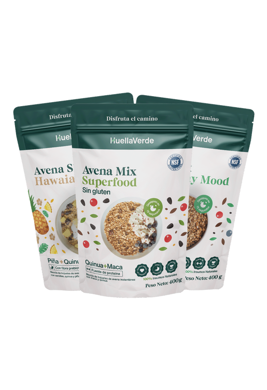 Tripack Avenas de 400 gr