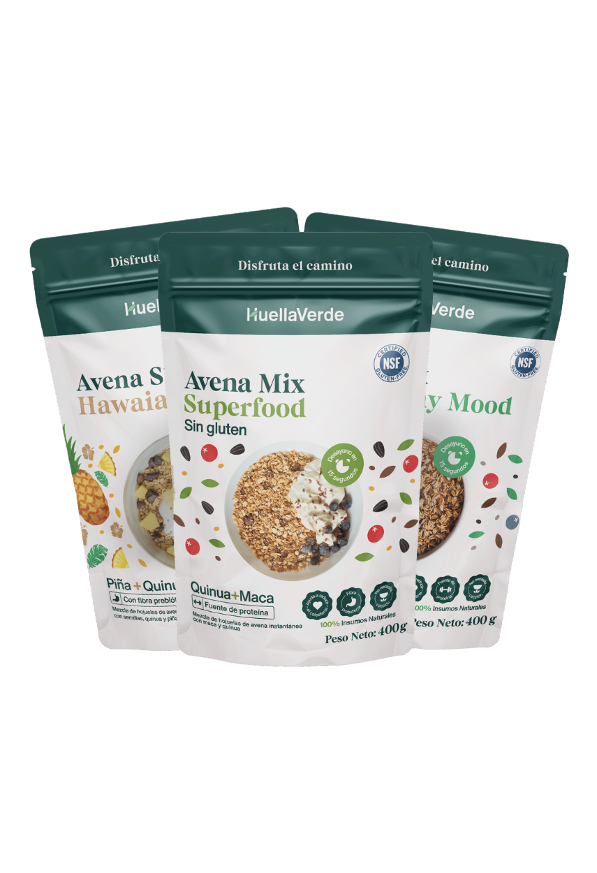 Tripack Avenas de 400 gr