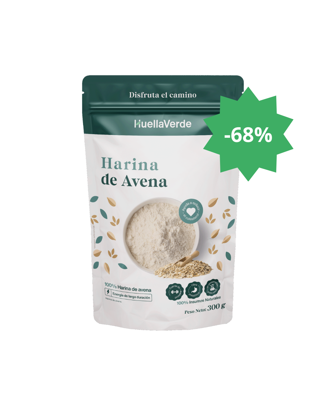 Harina de avena 300gr
