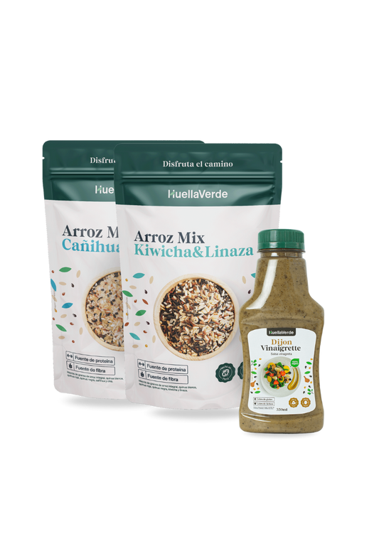 Pack Almuerzo: 2 Arroz Mix + 1 Salsa