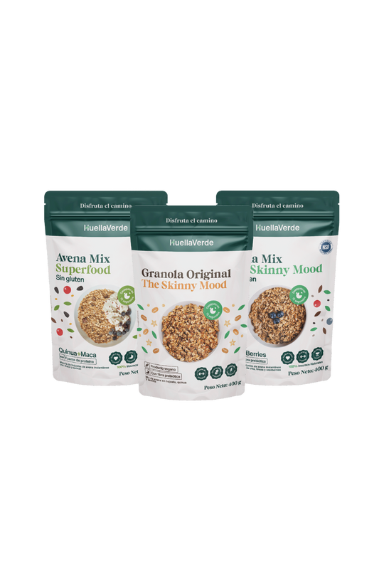 PACK 2 Avenas Mix 400gr + 1 Granola 400gr