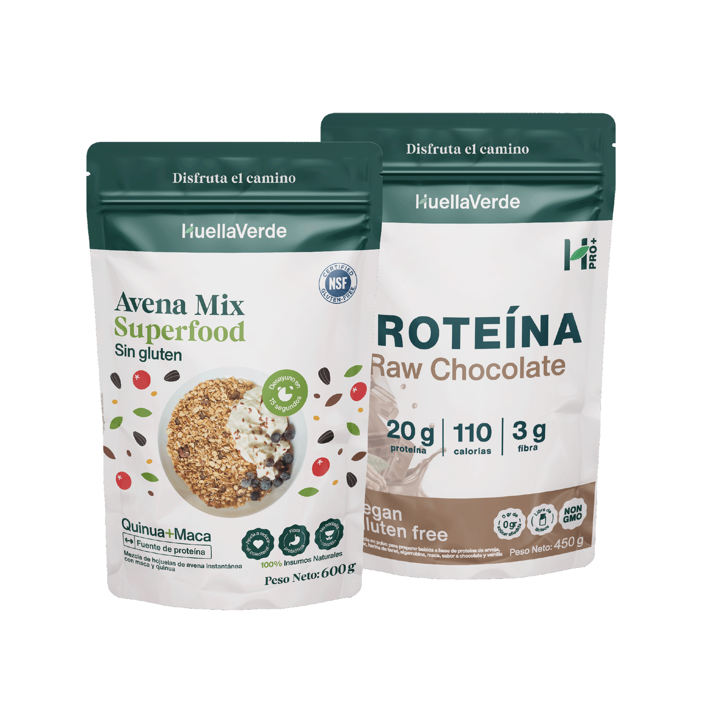 Pack Avena Mix 600gr + Proteína 450gr