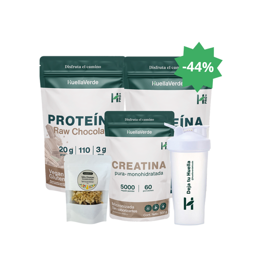 Pack Power: 02 Proteínas + Creatina + Shaker HV + Snack