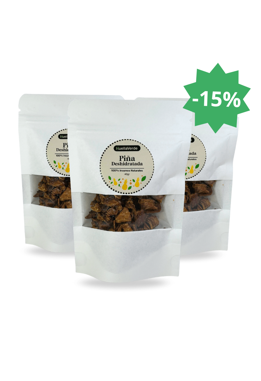 TriPack: Piña Deshidratada 40gr (3 und)