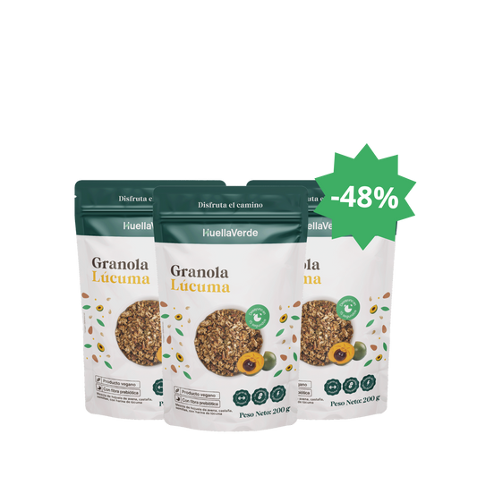 Tripack Granola de Lúcuma 200 gr - Vto Noviembre