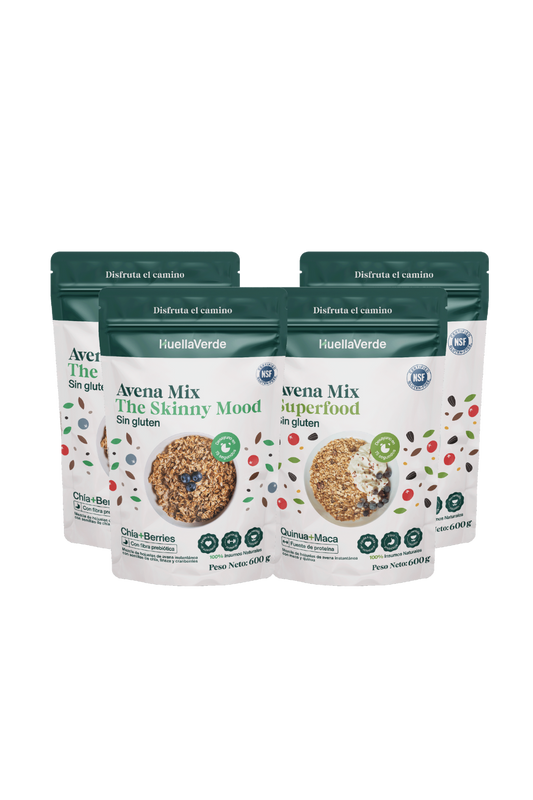 Pack 04 Avenas Mix de 600gr
