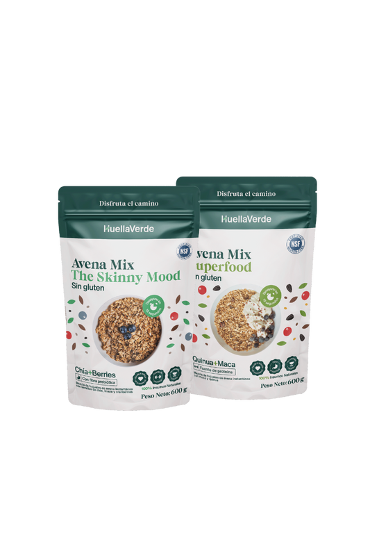 Pack Desayuno: 2 Avenas Mix a elección 600gr