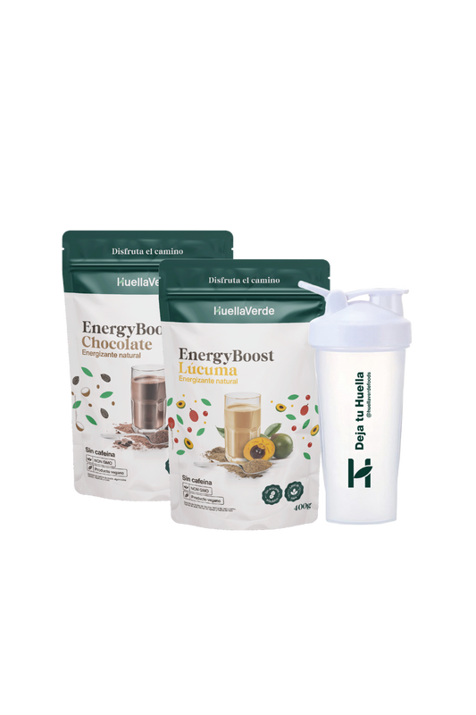 Pack 2 Energy Boost + Shaker