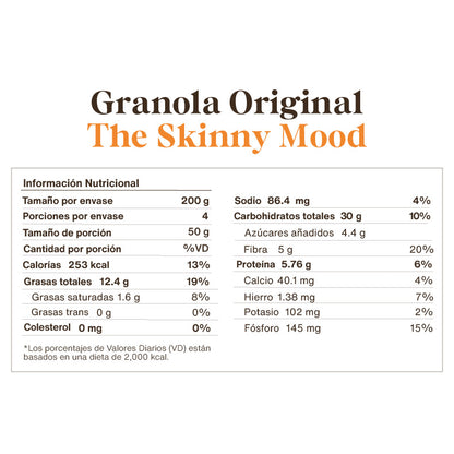 Granola Original Skinny Mood 200gr
