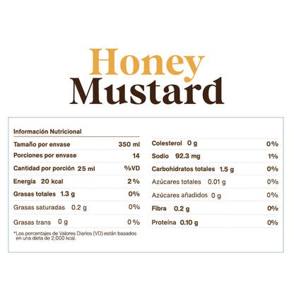Salsa Honey Mustard 350 ml