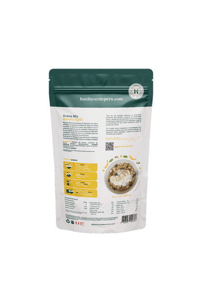 Avena Mix Banana Split 400gr