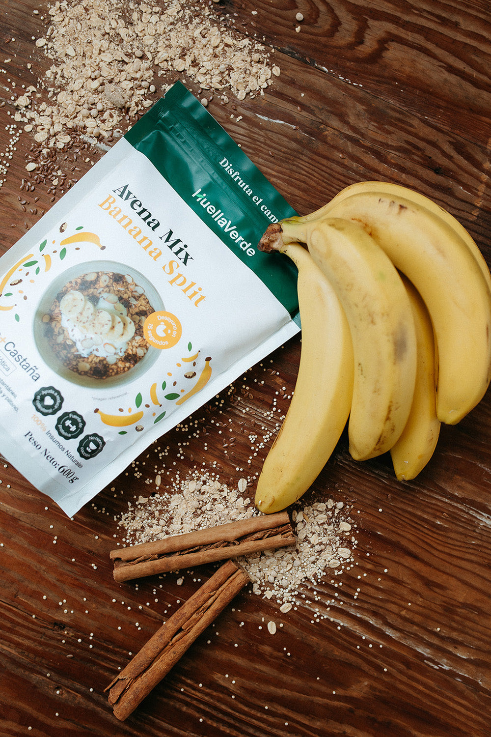 Avena Mix Banana Split 600gr