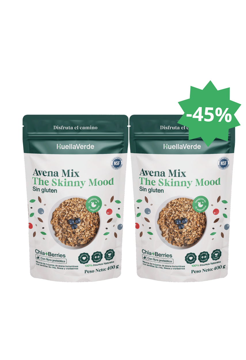 Pack Verano: 02 Avenas Skinny Mood 400gr
