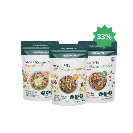 Tripack Avenas clásicas & saborizadas 400 gr