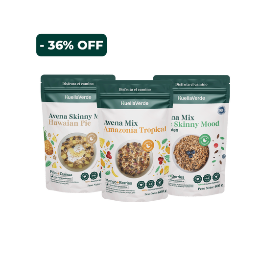 Tripack Avenas clásicas & saborizadas 400 gr
