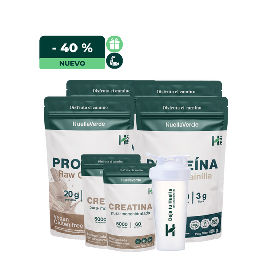 PACK  PRO PERFORMANCE:   4 Proteinas + 2 Creatina + 1 shaker