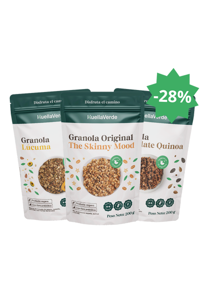 Tripack Granolas de 200gr