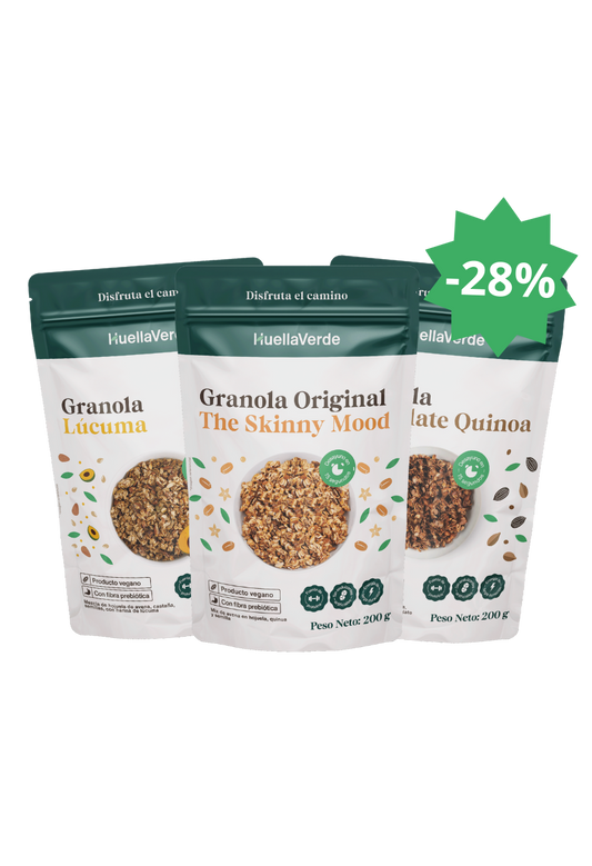 Tripack Granolas de 200gr