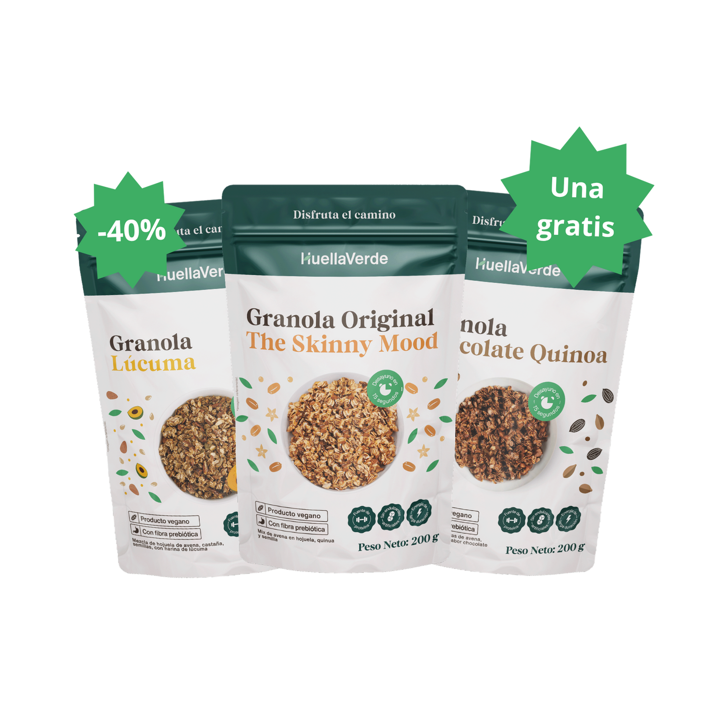 Pack Granolas de 200 gr
